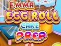 Permainan Emma Egg Roll Cake Prep