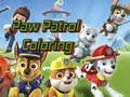 Permainan Paw Patrol Coloring