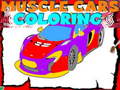 Permainan Muscle Cars Coloring