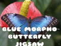 Permainan Blue Morpho Butterfly Jigsaw