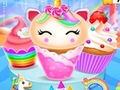 Permainan Unicorn Mermaid Cupcake Cooking Design