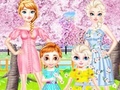 Permainan Frozen Family Flower Picnic