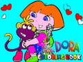 Permainan Back To School Coloring Book Dora