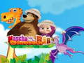 Permainan Masha and The Bear dinosaur