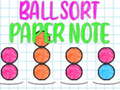 Permainan Ball Sort Paper Note