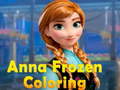 Permainan Anna Frozen Coloring