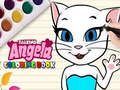 Permainan Talking Angela Coloring Book