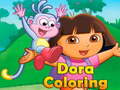 Permainan Dora Coloring