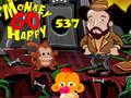 Permainan Monkey Go Happy Stage 537