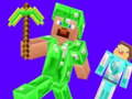 Permainan Creeper vs Enderman from minecraft