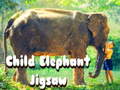 Permainan Child Elephant Jigsaw