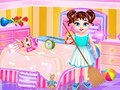 Permainan Baby Taylor Messy Home Clean Up