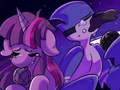 Permainan Friday Night Funkin with Twilight Sparkle and Mordecai