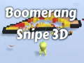 Permainan Boomerang Snipe 3D