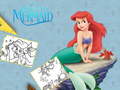 Permainan The Little Mermaid Coloring Book