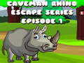 Permainan Caveman Rhino Escape Series Episode 1