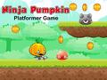 Permainan Ninja Pumpkin Platformer Game