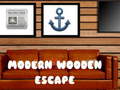 Permainan Modern Wooden House Escape