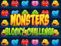 Permainan Monsters blocky challenge