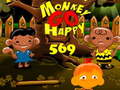 Permainan Monkey Go Happy Stage 569