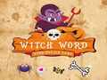 Permainan Witch Word Halloween Puzzel Game