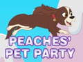 Permainan Peaches' pet party