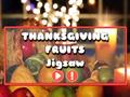 Permainan Thanksgiving Fruits Jigsaw