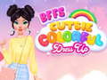 Permainan BFFs Cutsie Colorful Dress Up