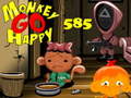 Permainan Monkey Go Happy Stage 585