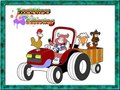 Permainan Tractor Coloring Pages