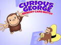 Permainan Curious George Memory Card Match