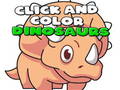 Permainan Click And Color Dinosaurs