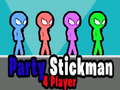 Permainan Party Stickman 4 Player