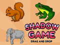 Permainan Shadow game Drag and Drop