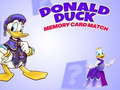 Permainan Donald Duck memory card match