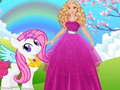 Permainan Barbie and Pony Dressup