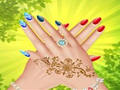 Permainan Spring Nail-Art