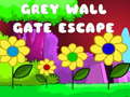 Permainan Grey Wall Gate Escape