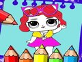 Permainan Coloring Dolls Book