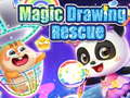 Permainan Panda Magic Drawing Rescue