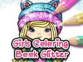 Permainan Girls Coloring Book Glitter 