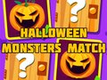 Permainan Halloween Monsters Match