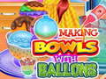 Permainan Making Bowls with Ballons