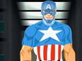 Permainan Captain America Dressup