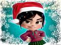 Permainan Vanellope Von Schweetz Christmas Dress Up