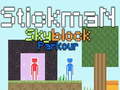 Permainan Stickman Skyblock Parkour