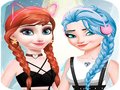 Permainan Elsa and Anna Dress Up Makeup 