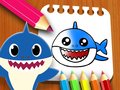 Permainan Baby Shark Coloring Book