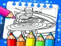 Permainan Captain America Coloring Book 