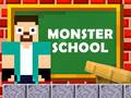 Permainan Herobrine vs Monster School